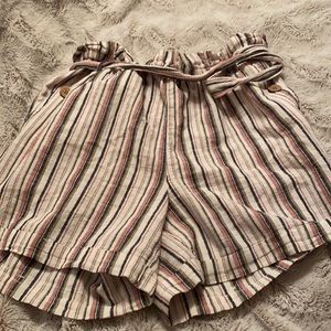 Maurices-super cute striped shorts, size 14
